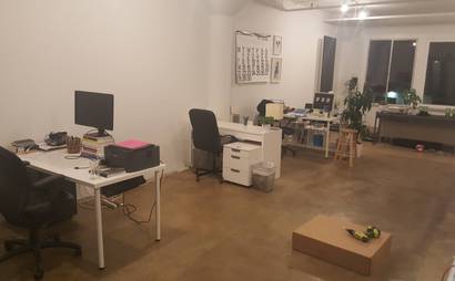 Desk in a Creative Shared Space Desk in a Creative Shared Space