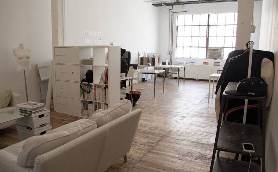 Rent a Desk at Bright Creative Studio in Bushwick near Morgan L