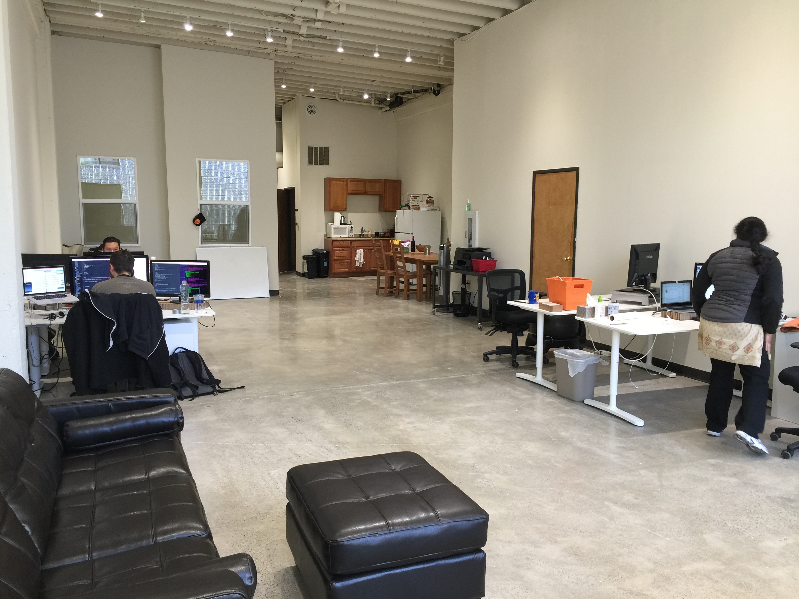 Share a desk in our vibrant exciting office 