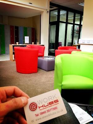 @Work hubs Euston Station - daily desk