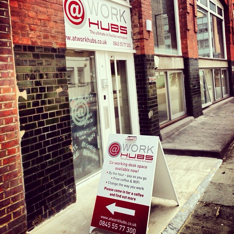 @Work hubs Euston Station - daily desk