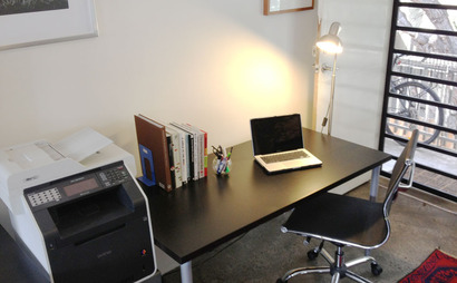 Three Workstations in a Two Room Studio Three Workstations in a Two Room Studio
