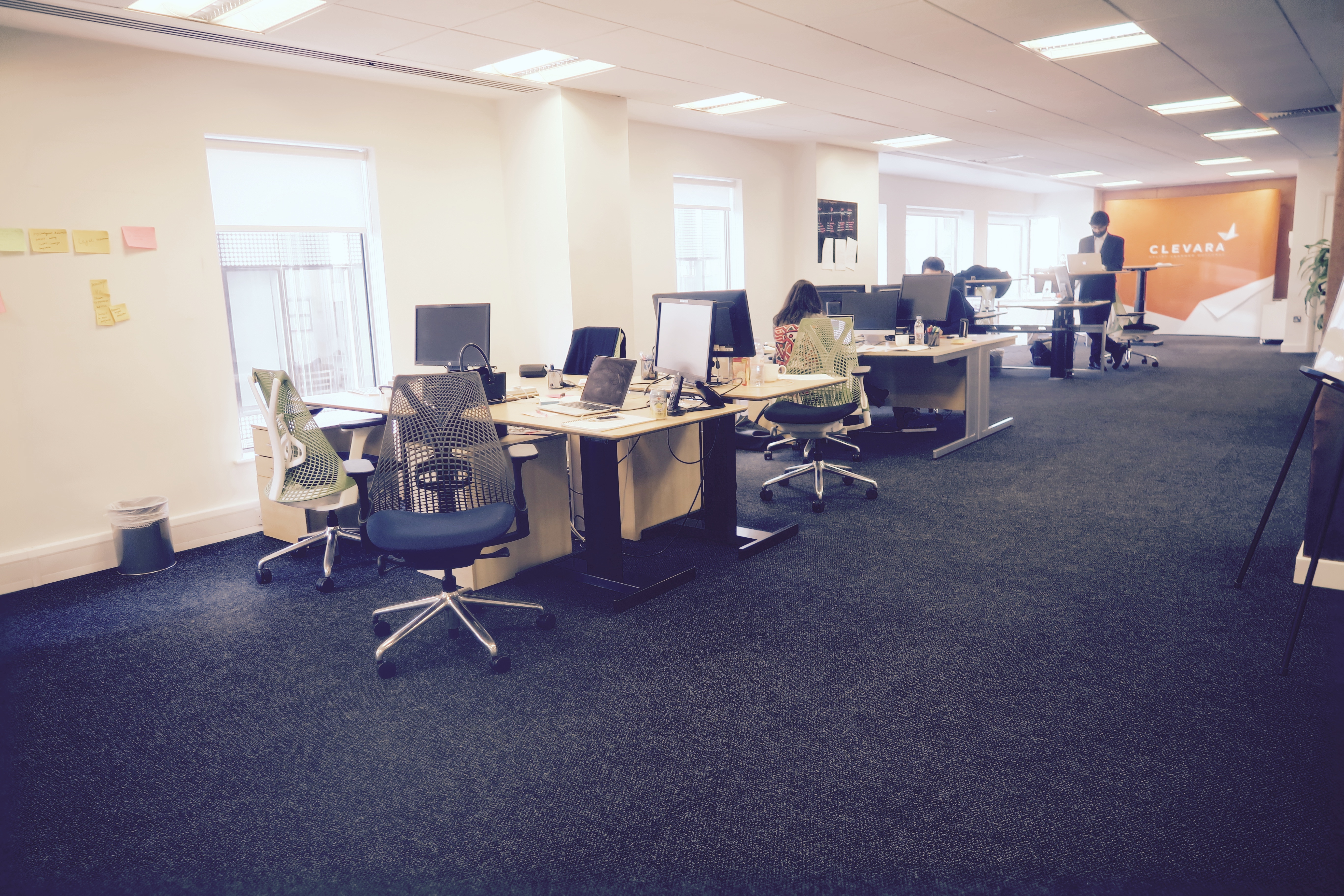 Spacious and vibrant co-working space Spacious and vibrant co-working space