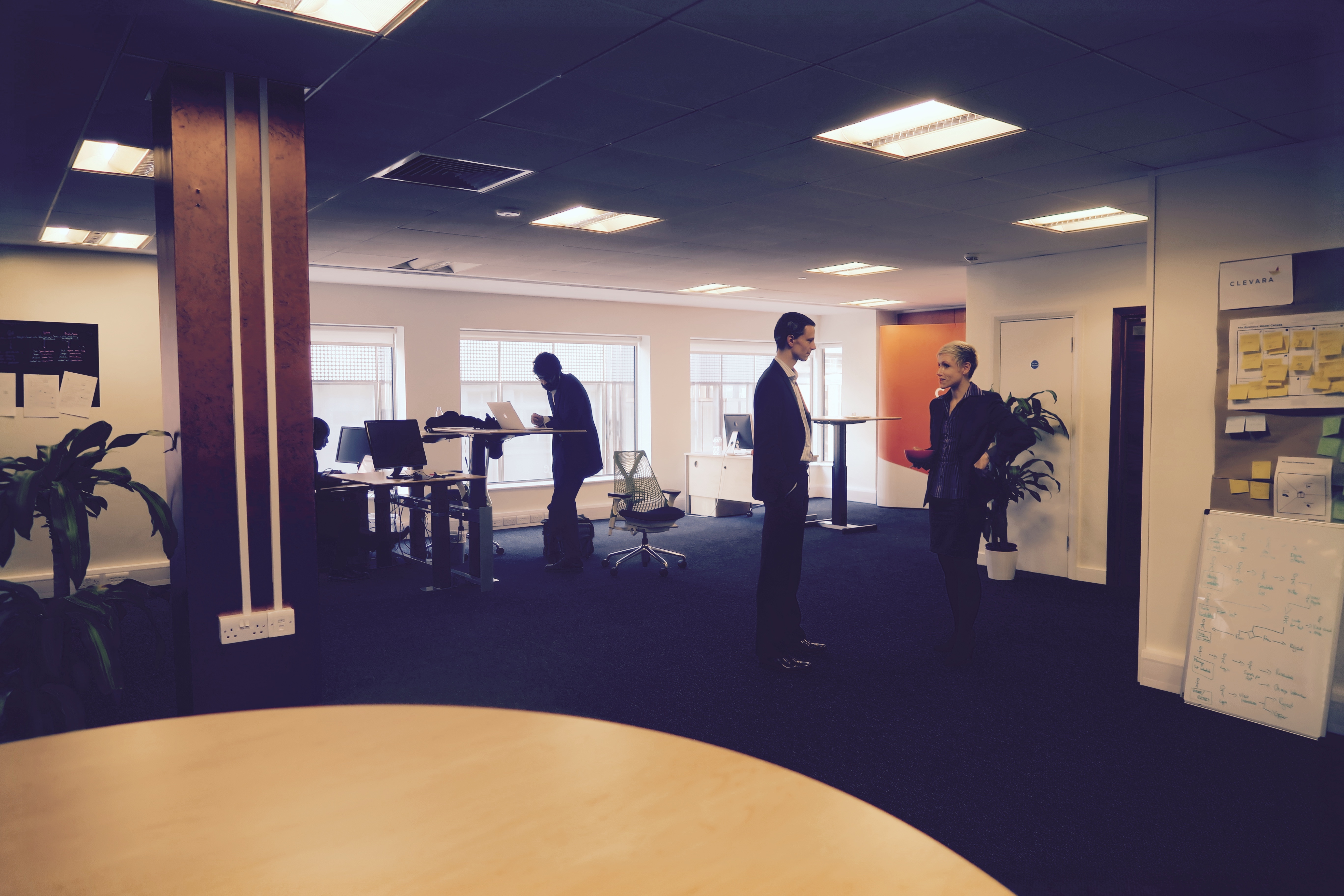 Spacious and vibrant co-working space Spacious and vibrant co-working space