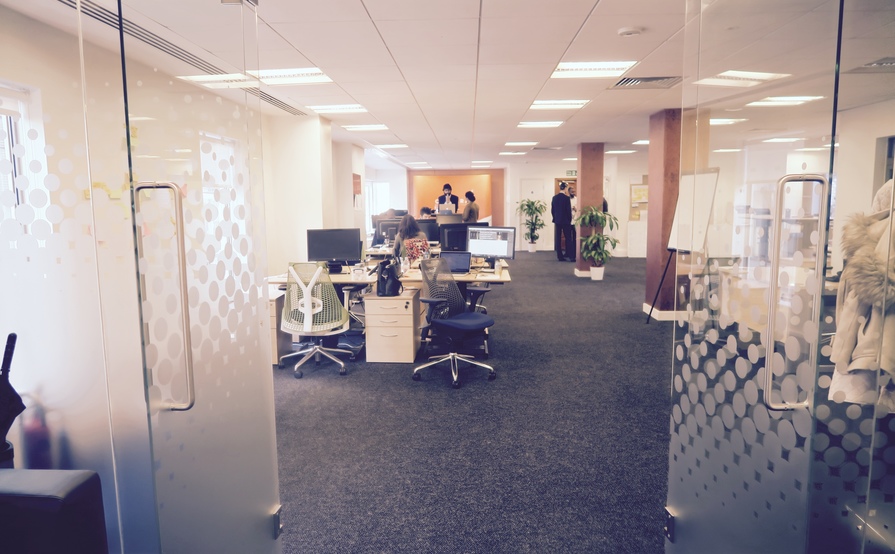 Spacious and vibrant co-working space Spacious and vibrant co-working space
