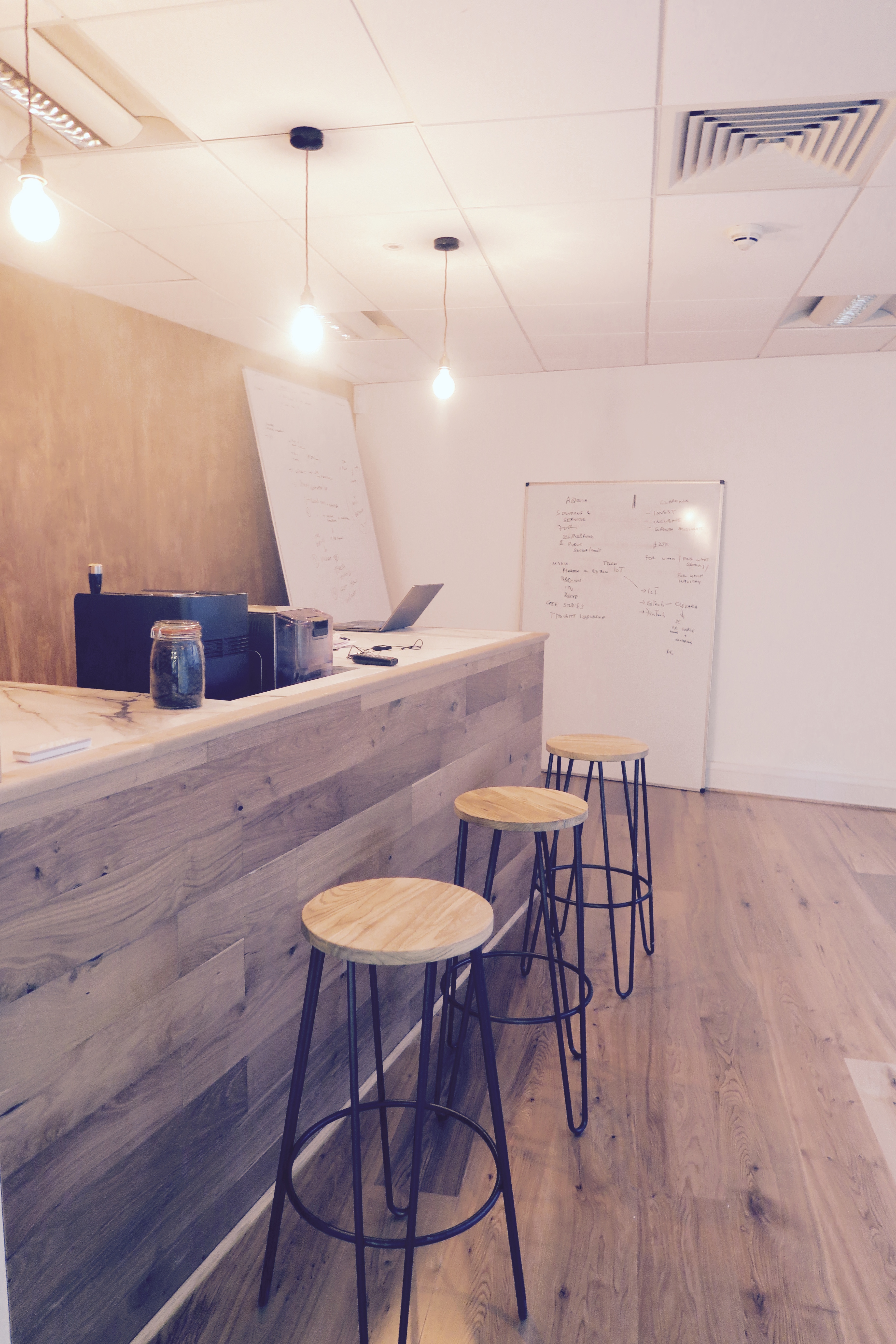Spacious and vibrant co-working space Spacious and vibrant co-working space
