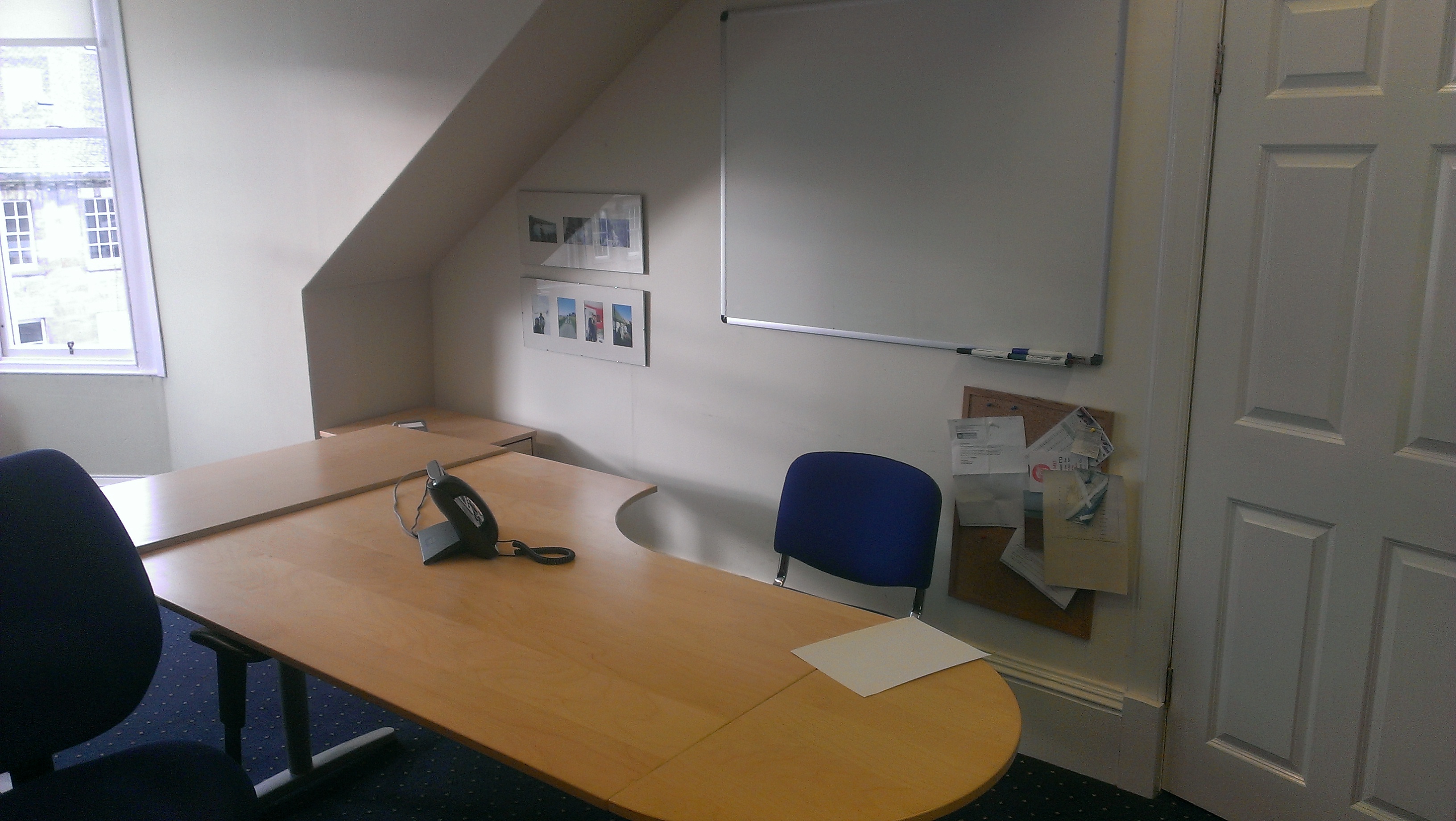 Exclusive use of desk