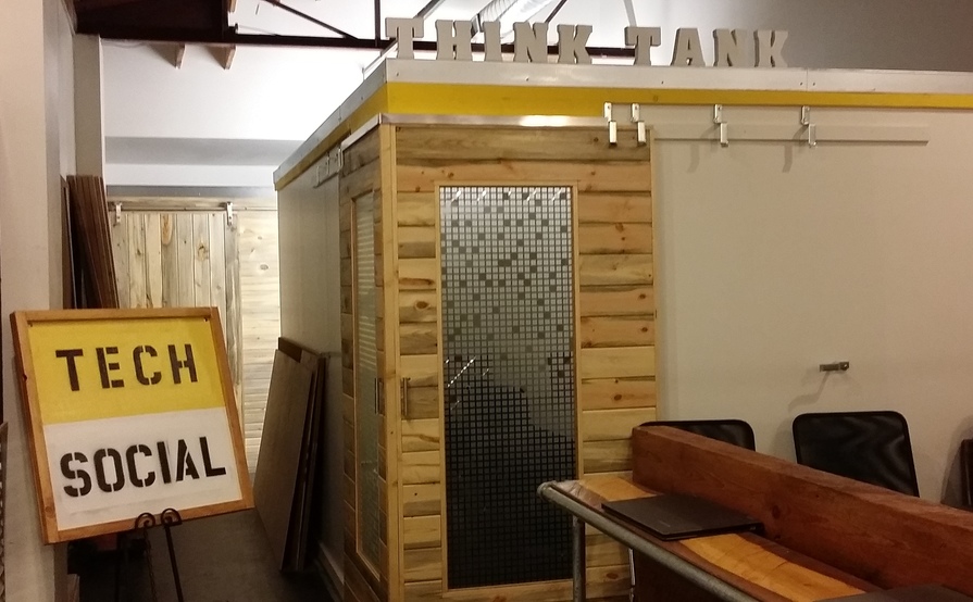 Modern/ Industrial Cowork Space