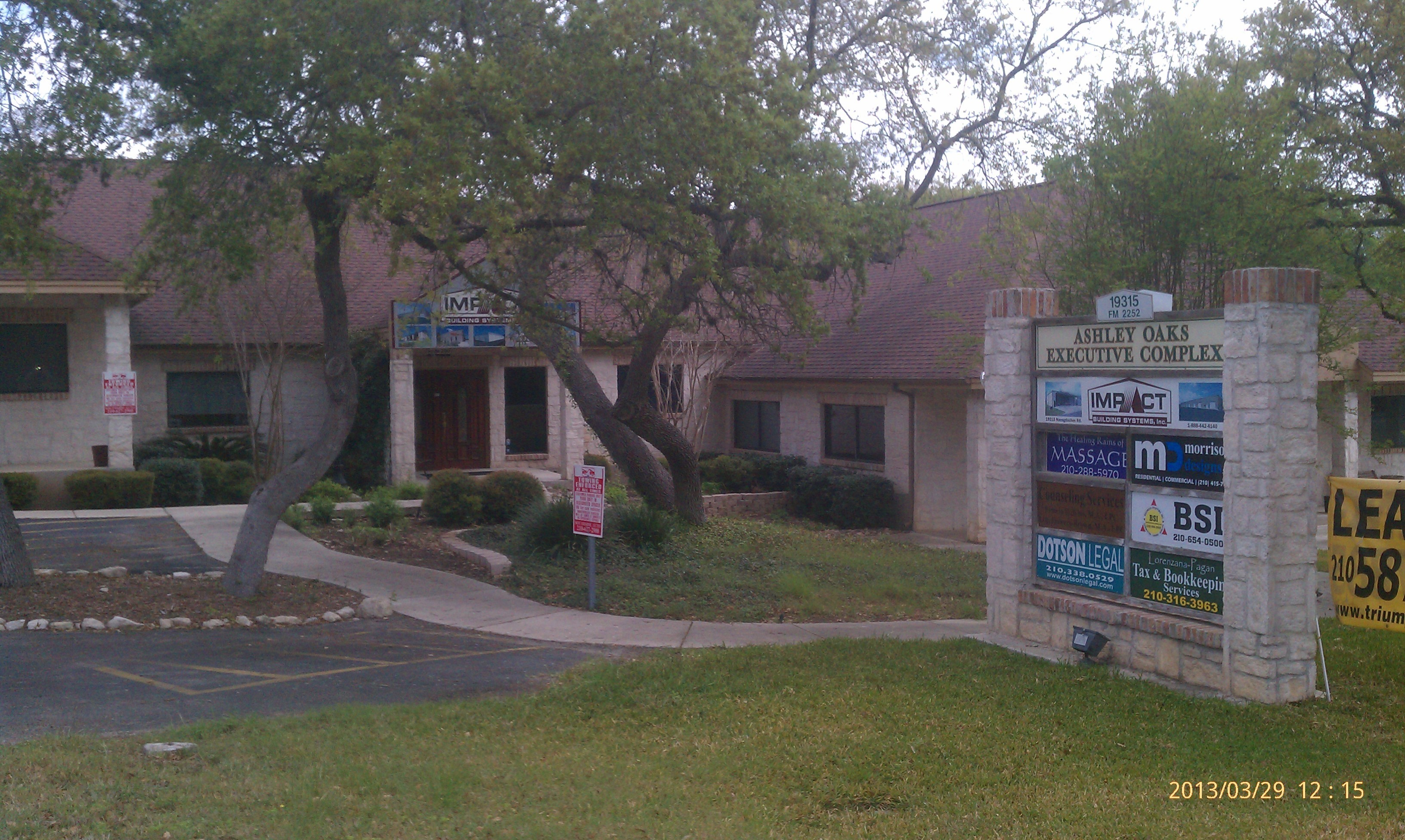 Quite and comfortable private office spaces with conference room and lobby.