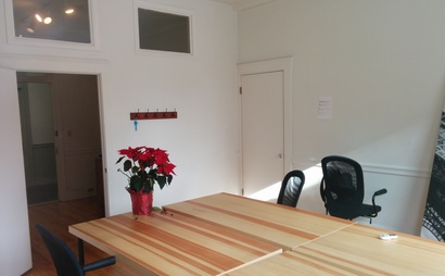 A two-room office we just vacated, still under lease