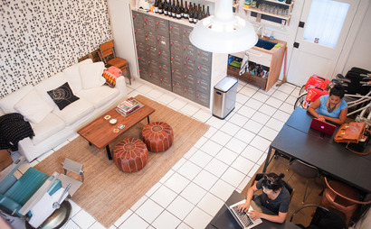 Open Seating in the Back Open Seating in the Back