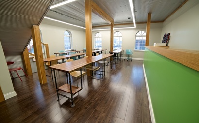 Reserved Desk Space in a coworking facility. Reserved Desk Space in a coworking facility.