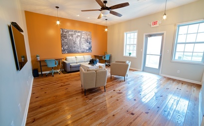 Reserved Desk Space in a coworking facility. Reserved Desk Space in a coworking facility.