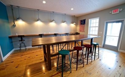 Reserved Desk Space in a coworking facility. Reserved Desk Space in a coworking facility.