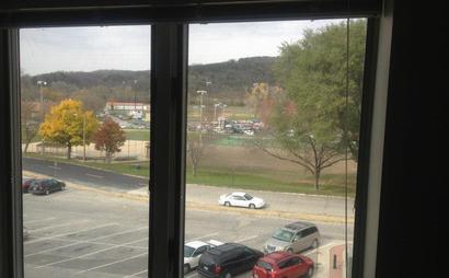 Shared desks Shared desks