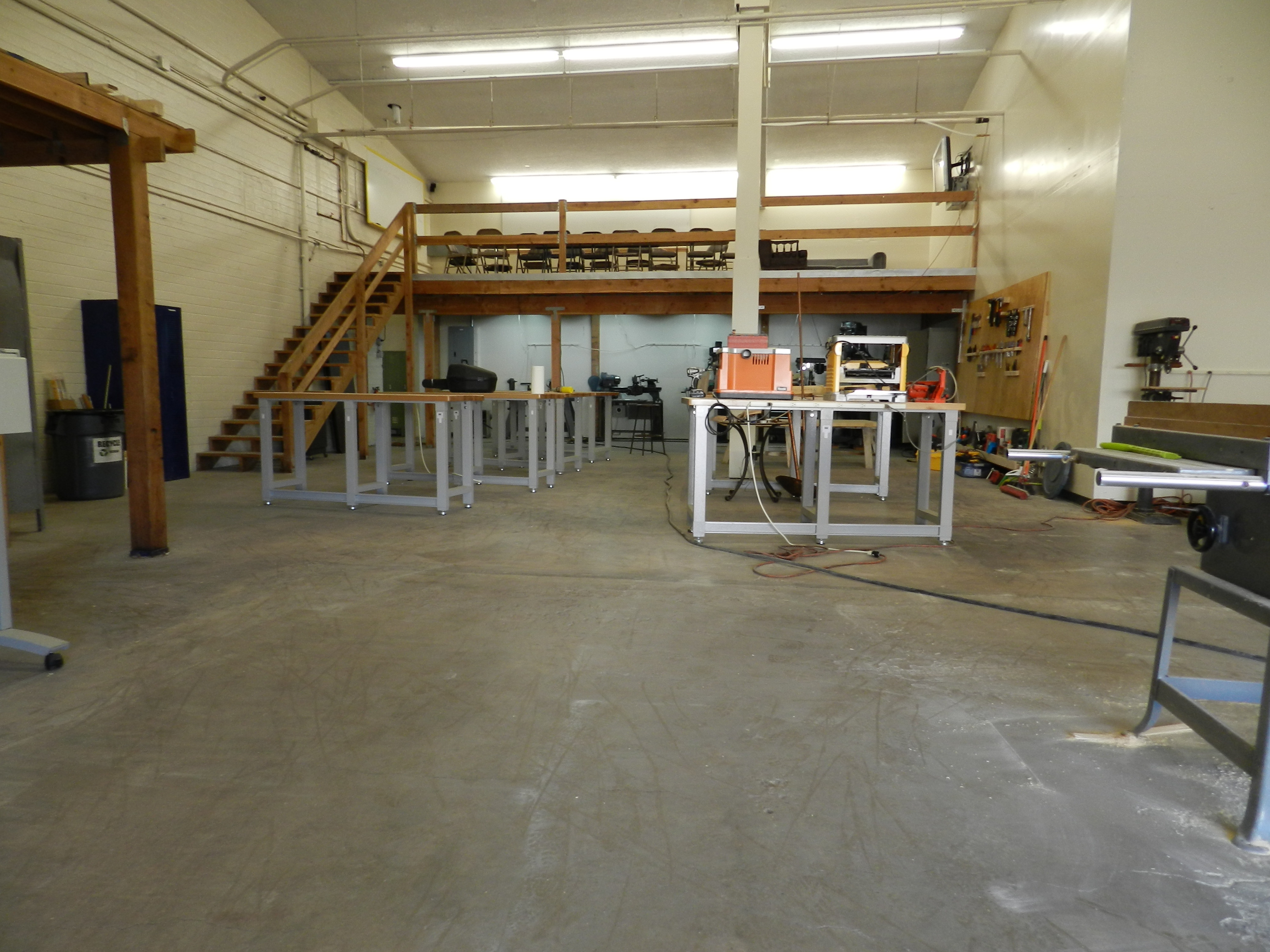 Meeting Room, Conference Room Table, Shared Machinery, Co-Working