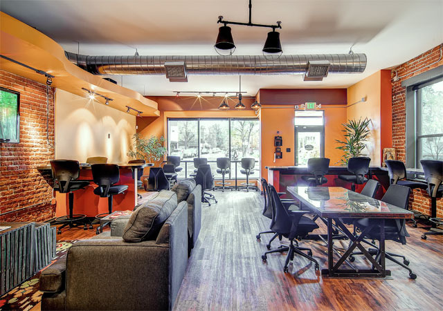 Coworking desks Coworking desks