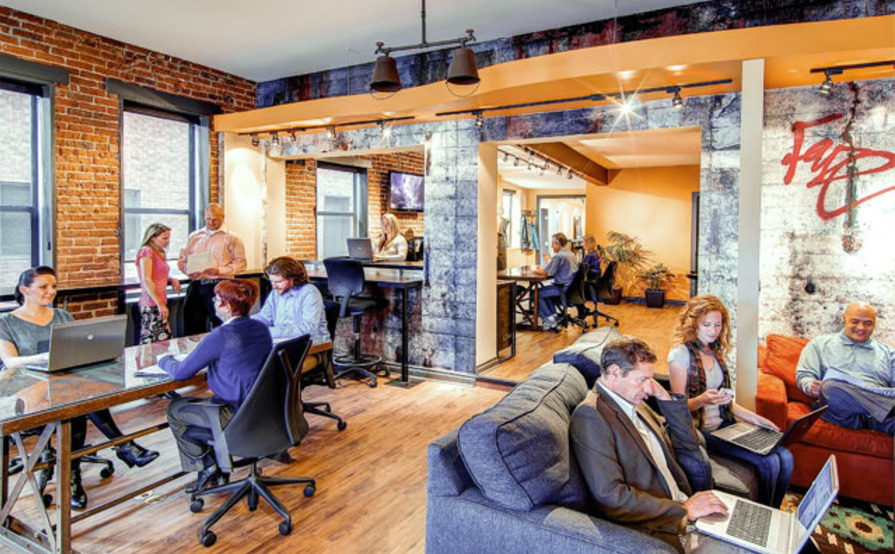 Semi-private office Semi-private office
