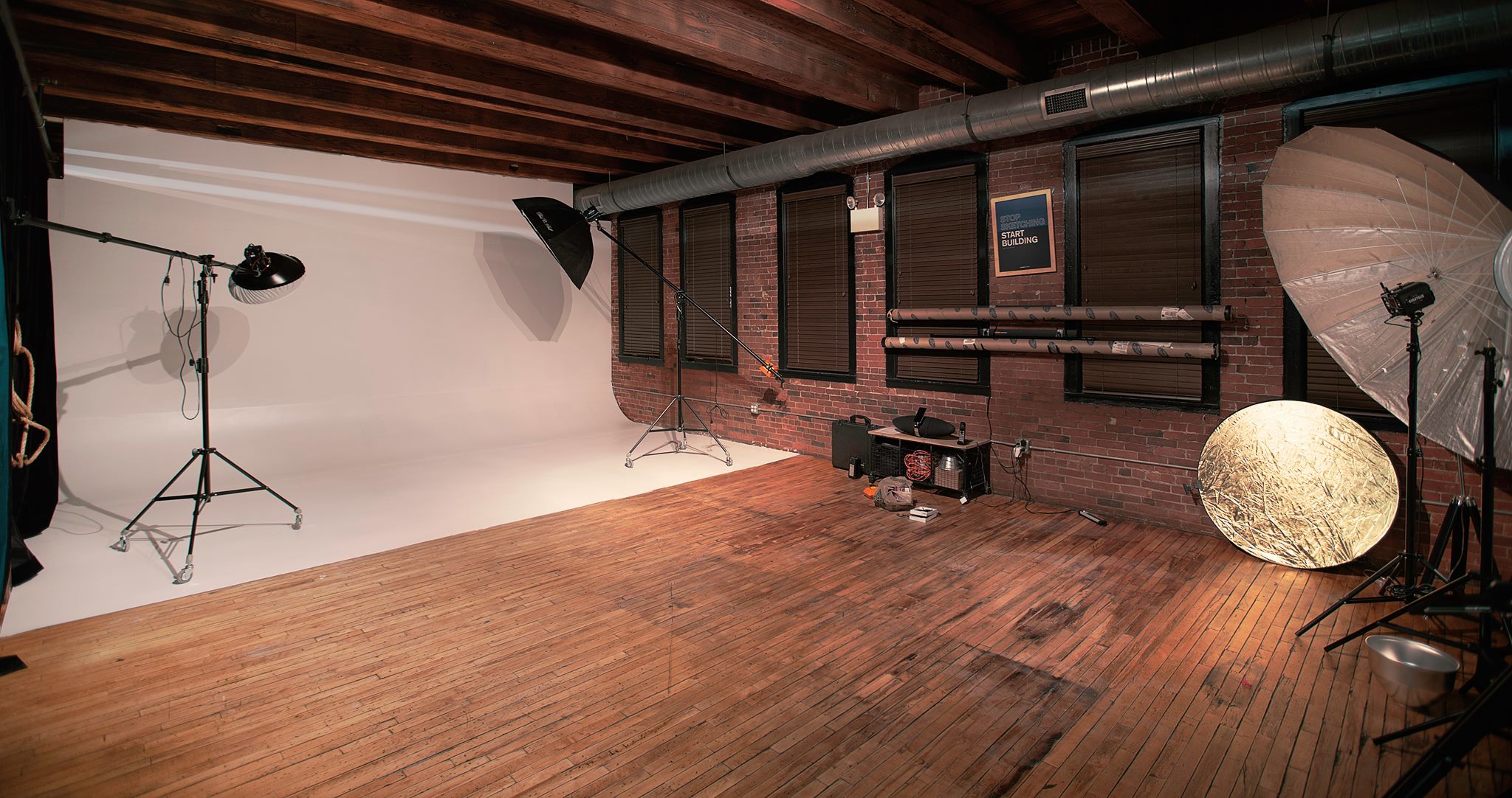 Creative Workspace with Photo Studio Creative Workspace with Photo Studio