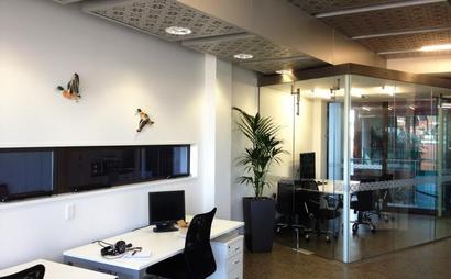 Desks available in a private office Desks available in a private office