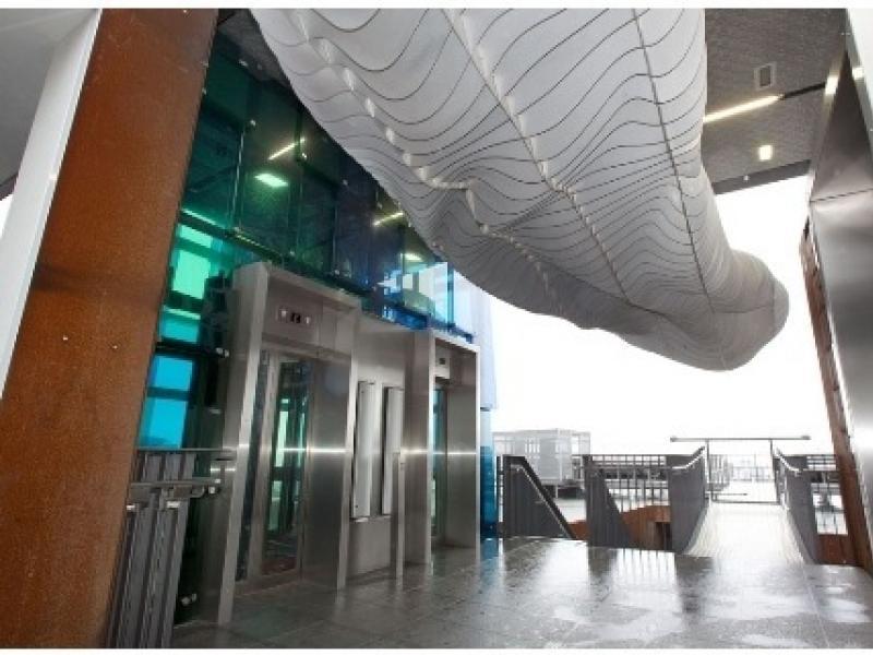 Desks available in a private office