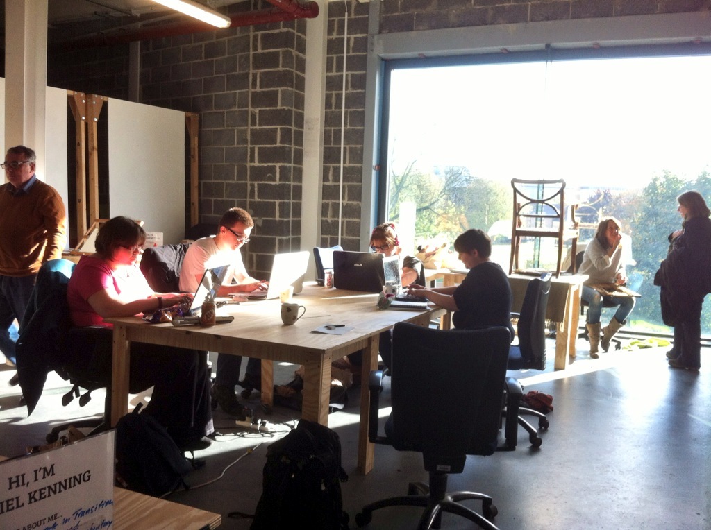 Shared and Individual Desks