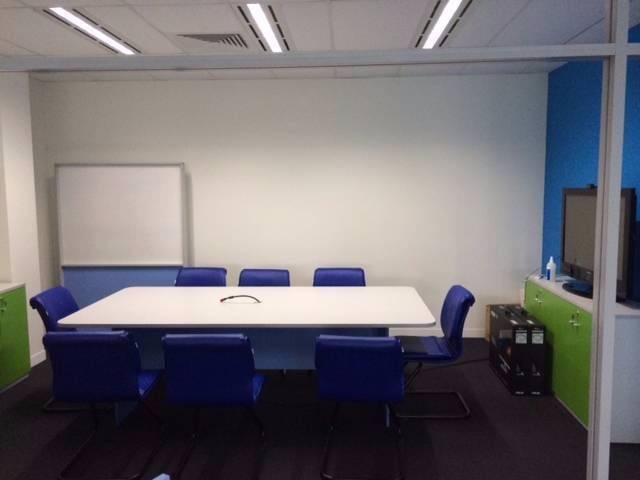 Swanky Kensington shared desks within a startup space