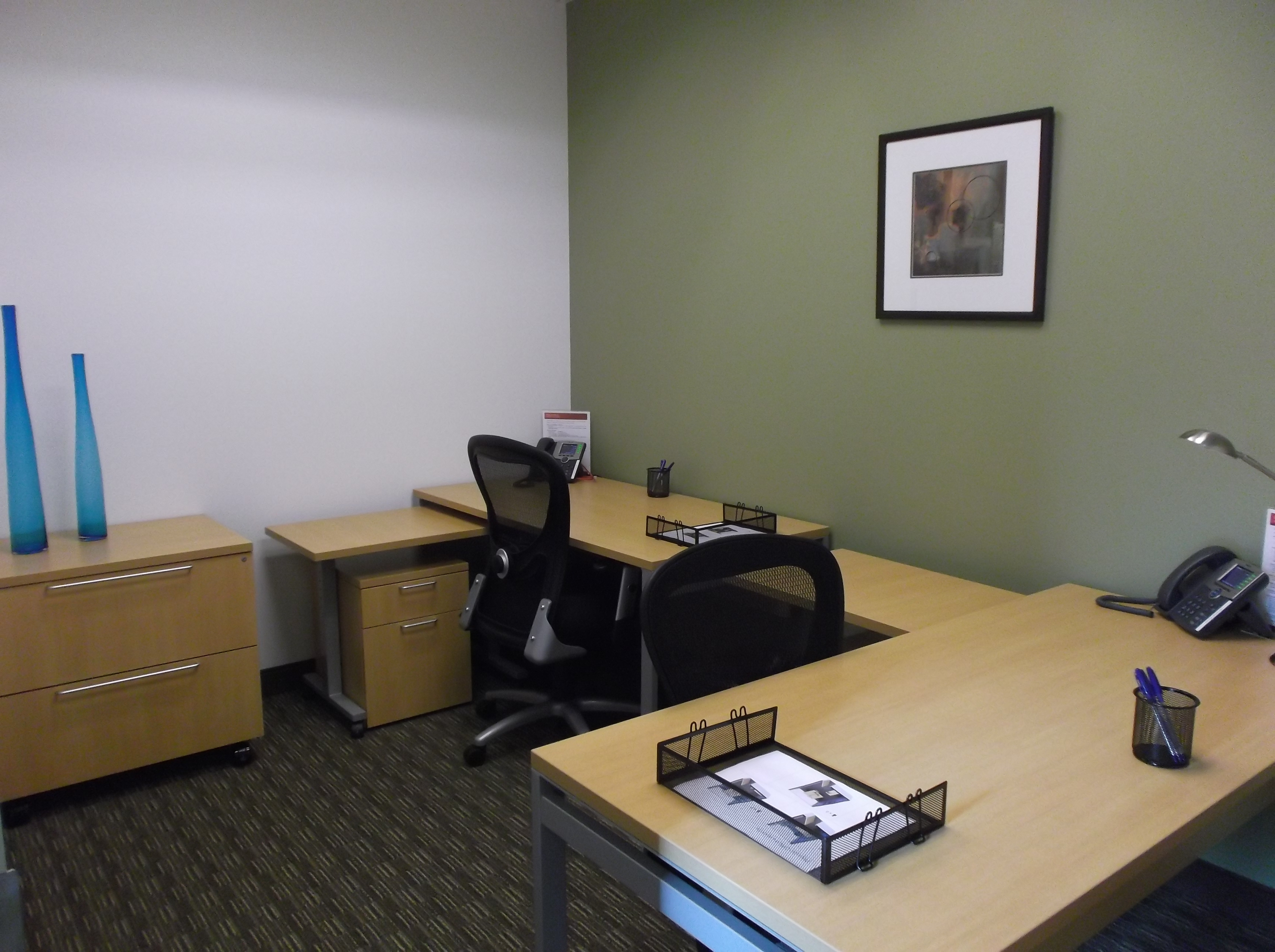 Spacious office for one or two!