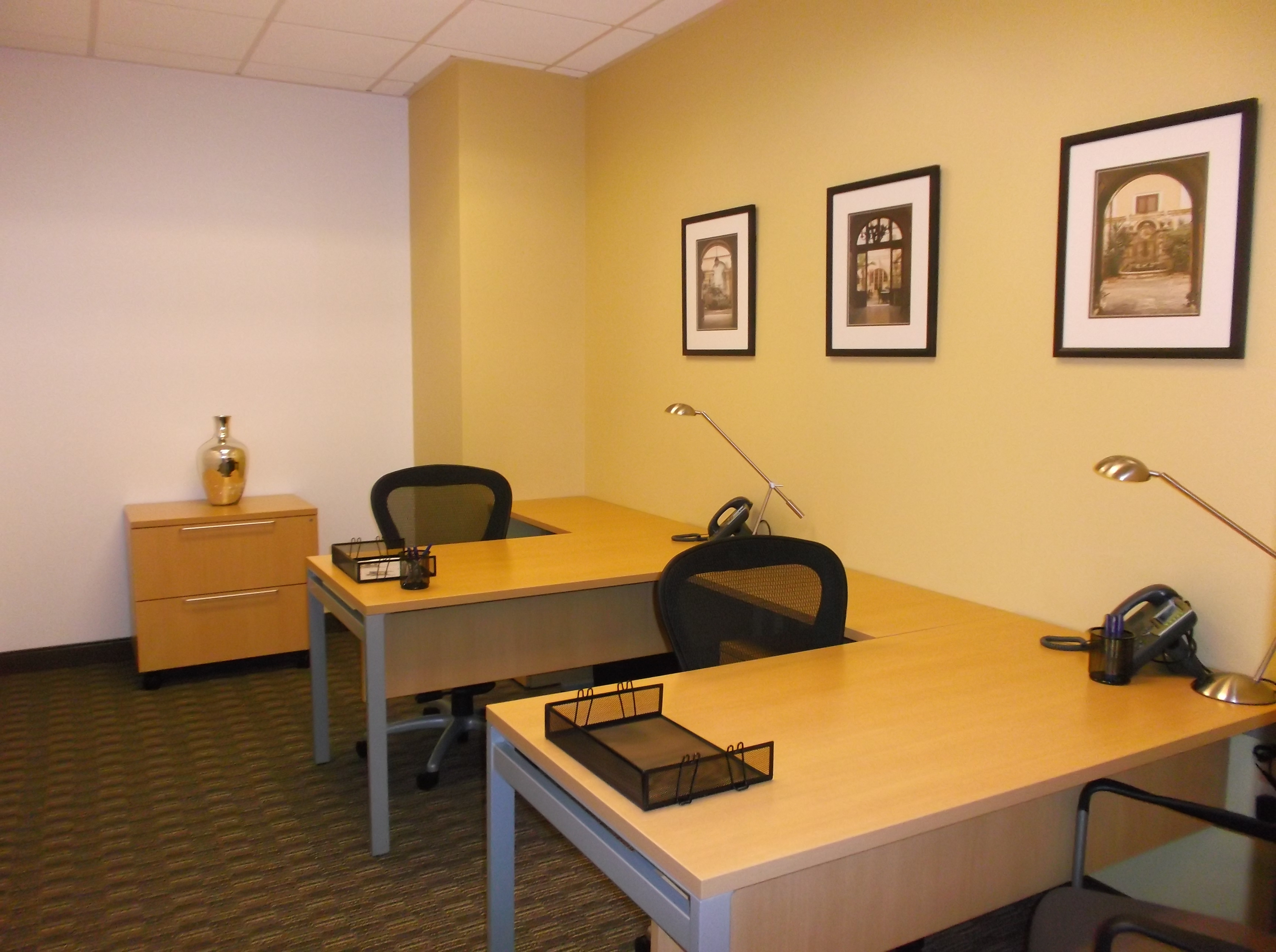 Spacious office for one or two!