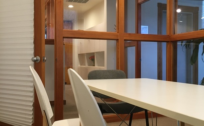 Work spaces with shared common areas Work spaces with shared common areas