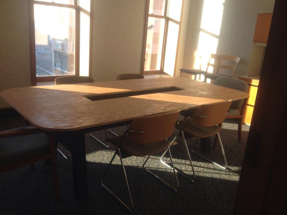 Shared desks Shared desks