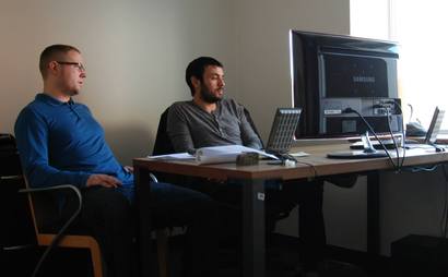 Shared desks Shared desks