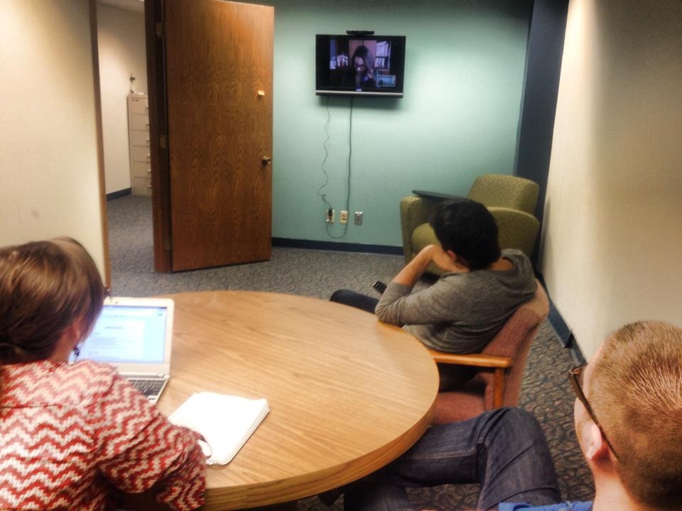 Shared desks Shared desks