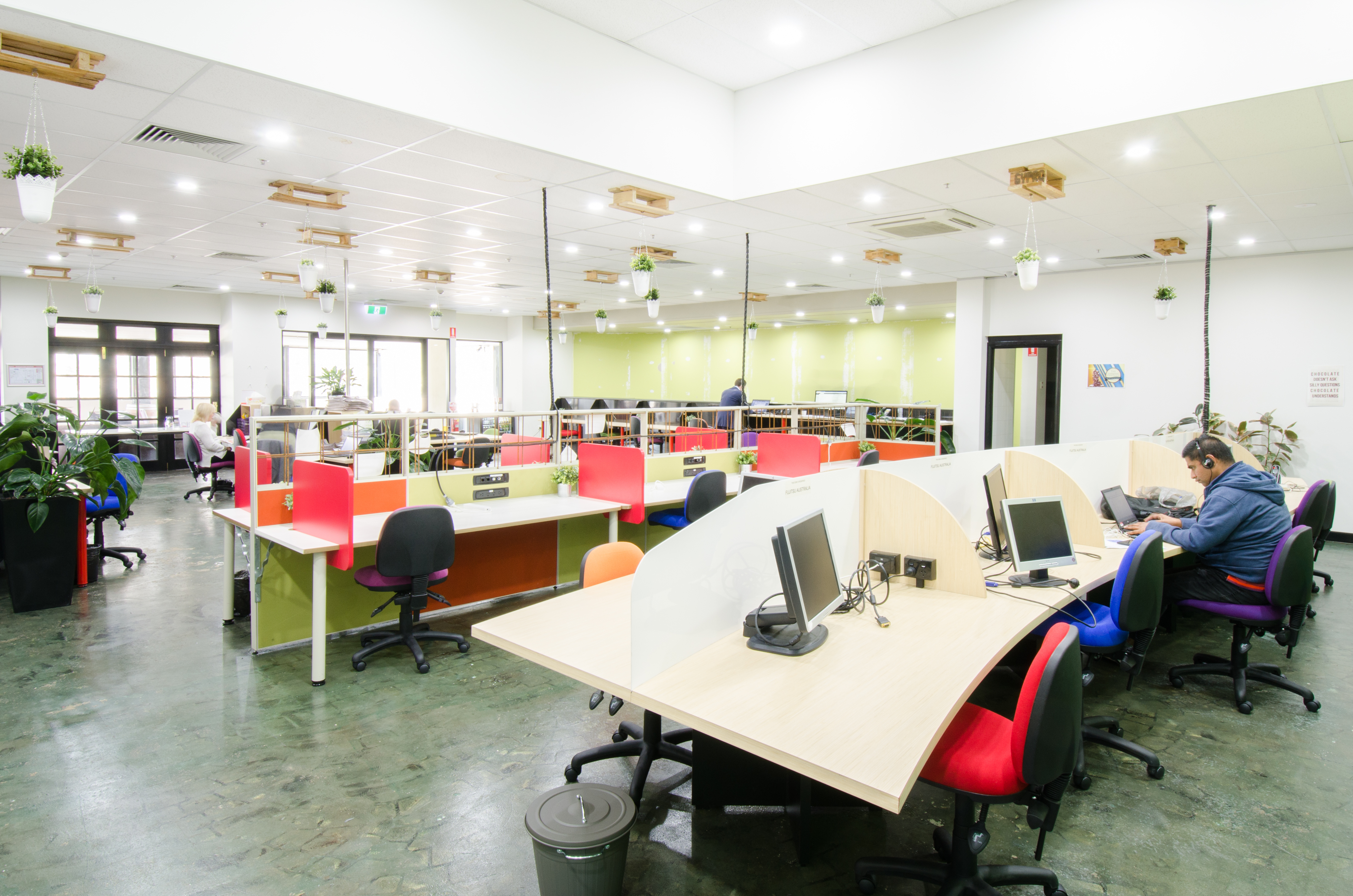Open Plan Coworking Desks Open Plan Coworking Desks