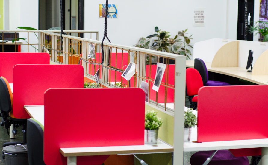 Open Plan Coworking Desks Open Plan Coworking Desks