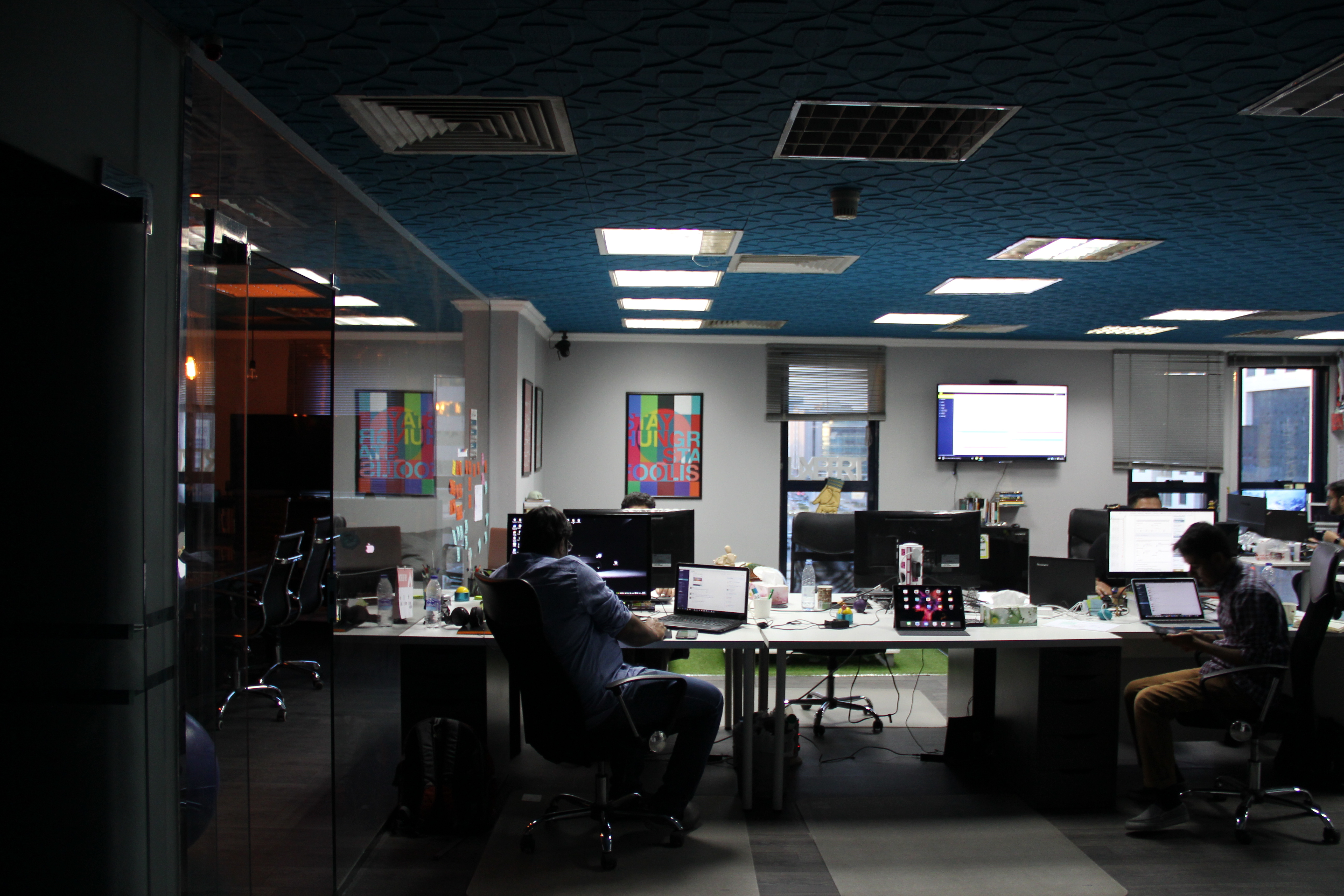 Modern Desks in Design Lab