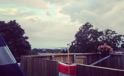 Dedicated desks. Shared office space. Big windows. Open concept. Decks with a view of the lake.