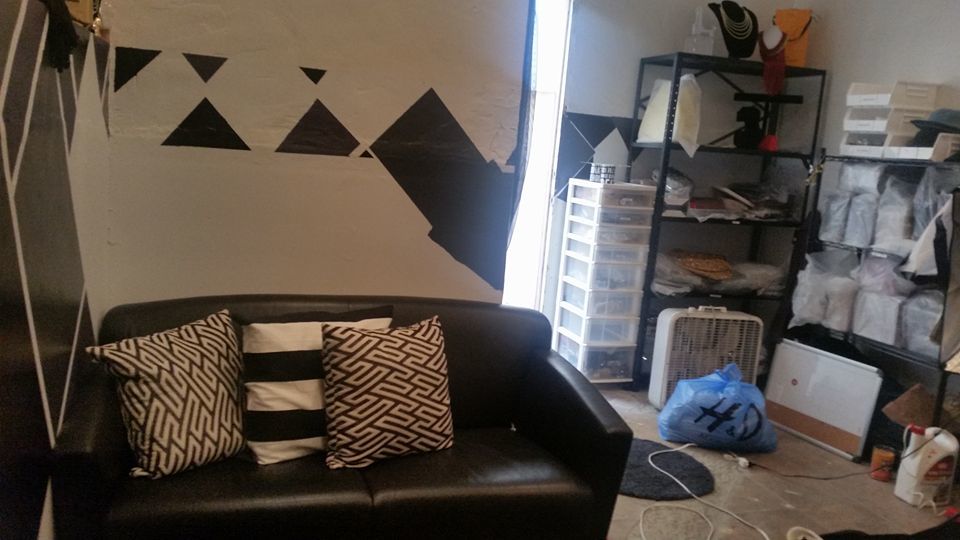 Entire office that can hold three