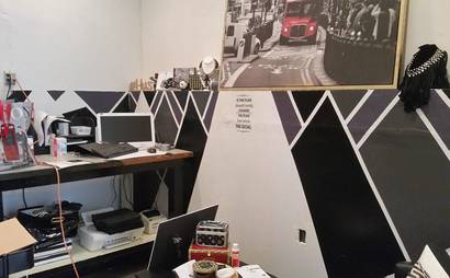 Entire office that can hold three Entire office that can hold three