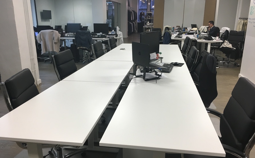 Dedicated Desks in NYC Fashion Tech Start-up Office Space