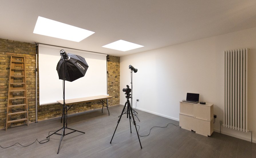 Desks in Creative Studio