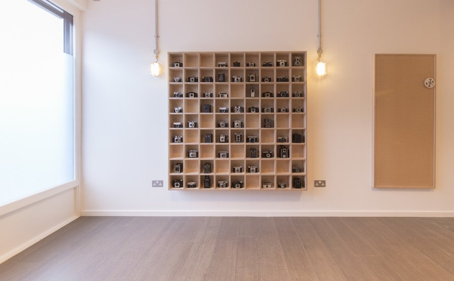 Desks in Creative Studio