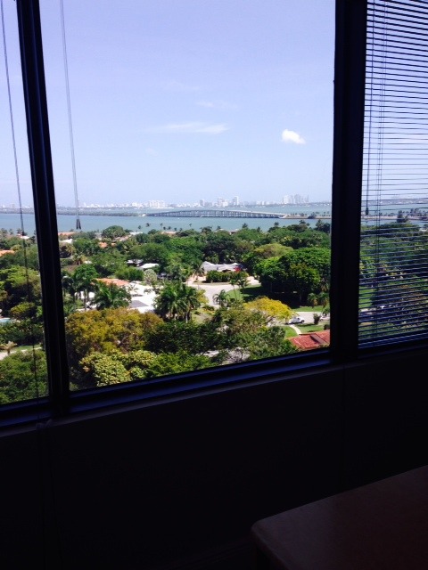 Office Space w/Water View of Biscayne Bay