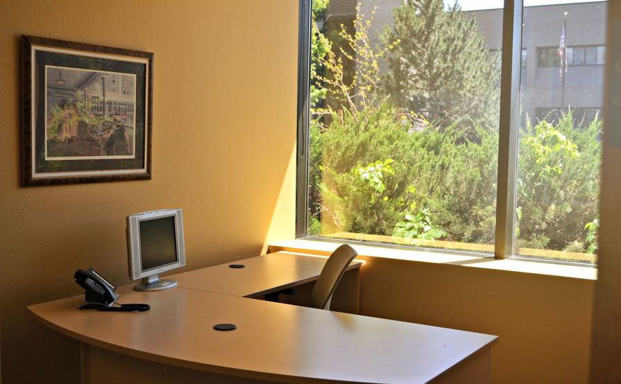 Class A fully furnished "Plug and Play" office with Free Internet, Phone and Parking.