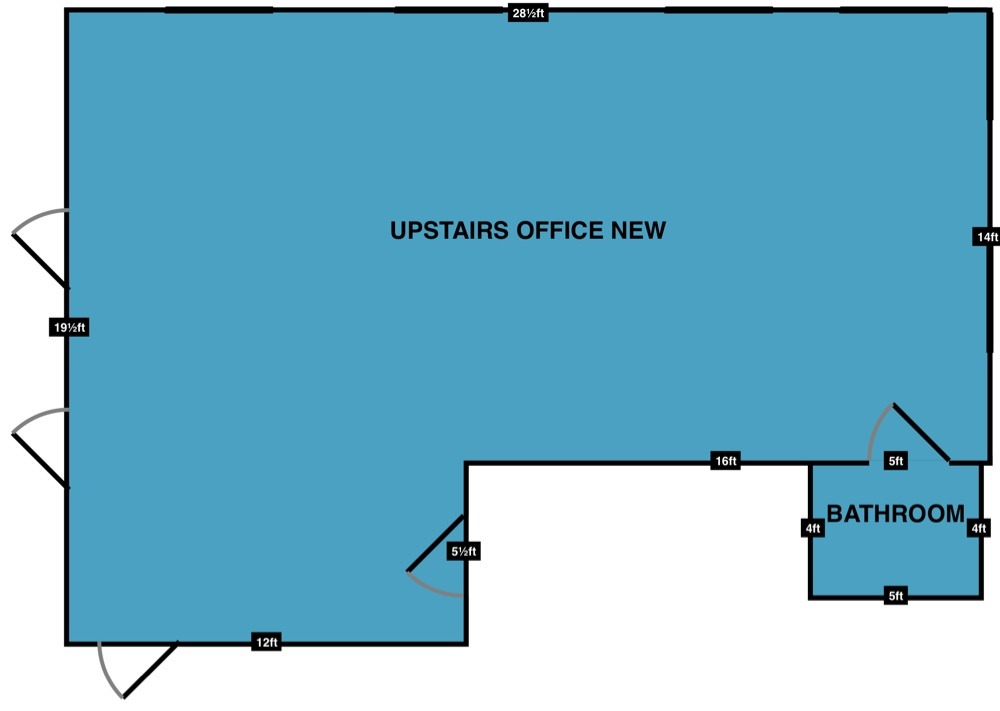 Private space with 8 desks @ Fitmob HQ