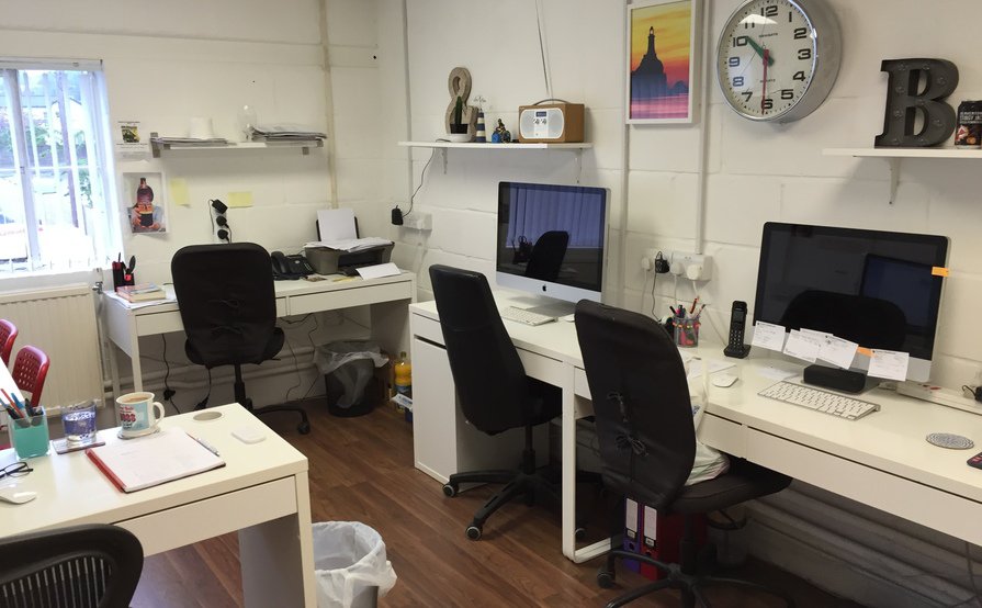 Desk Space in small design company based in Dorking, Surrey. Would suit Web designer/developer - some overflow work