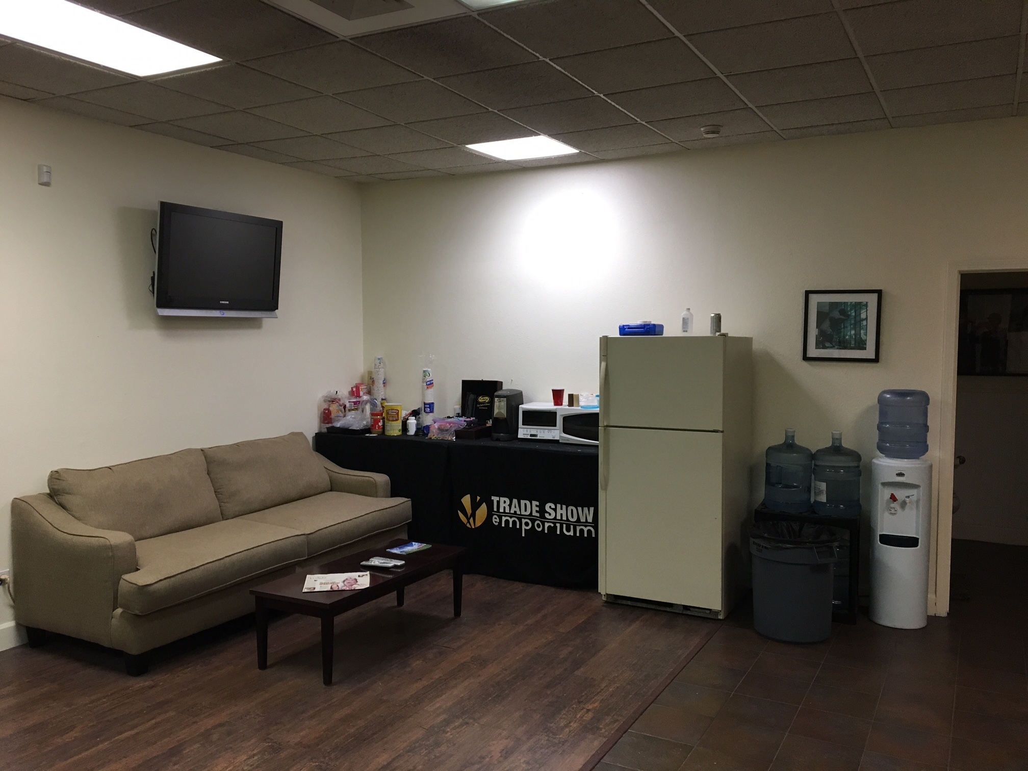 Dedicated Desk with computer 