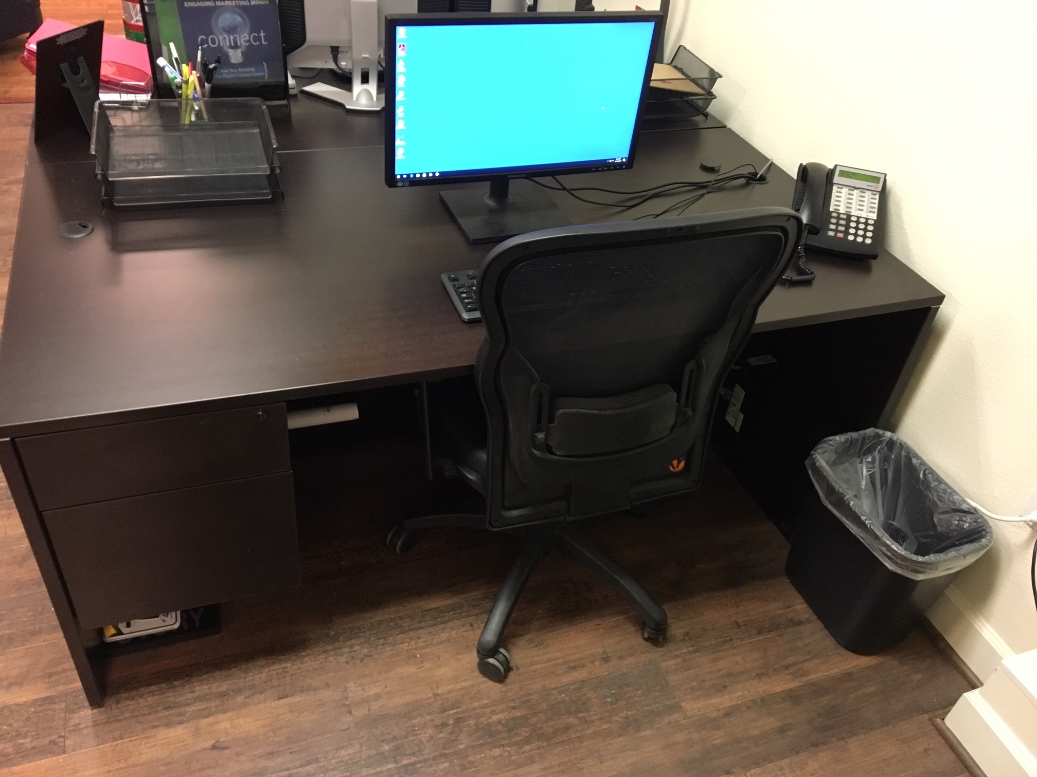 Dedicated Desk with computer 