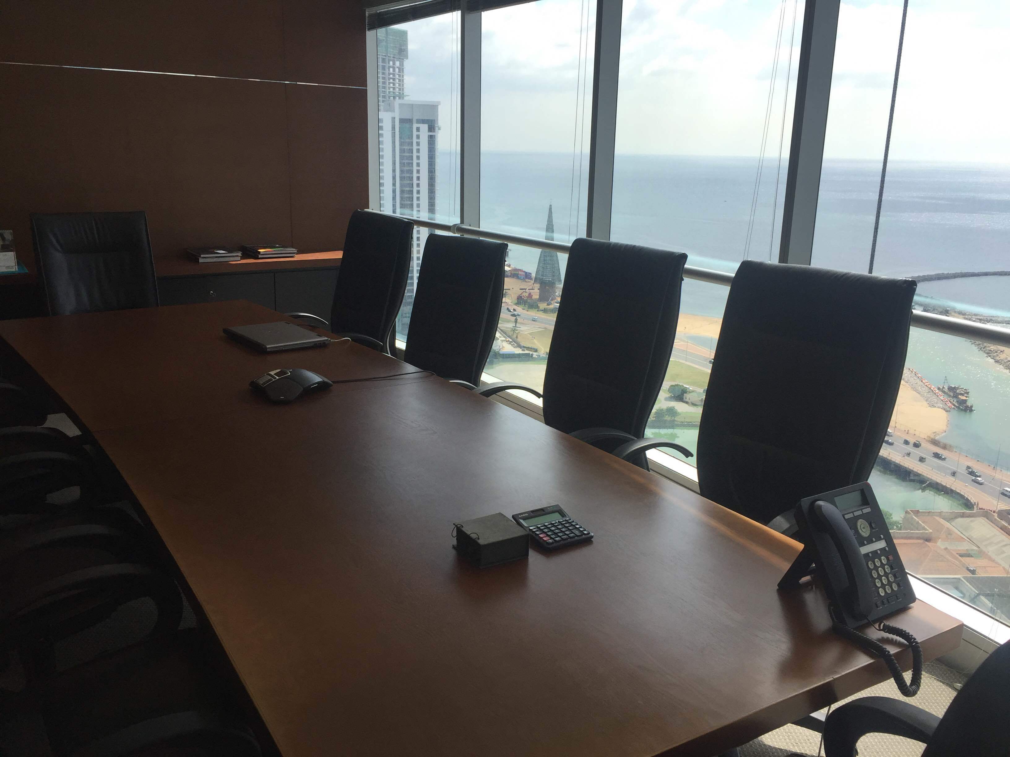 Board Room / Meeting Room - Available for Hourly Rent - World Trade Center, Colombo