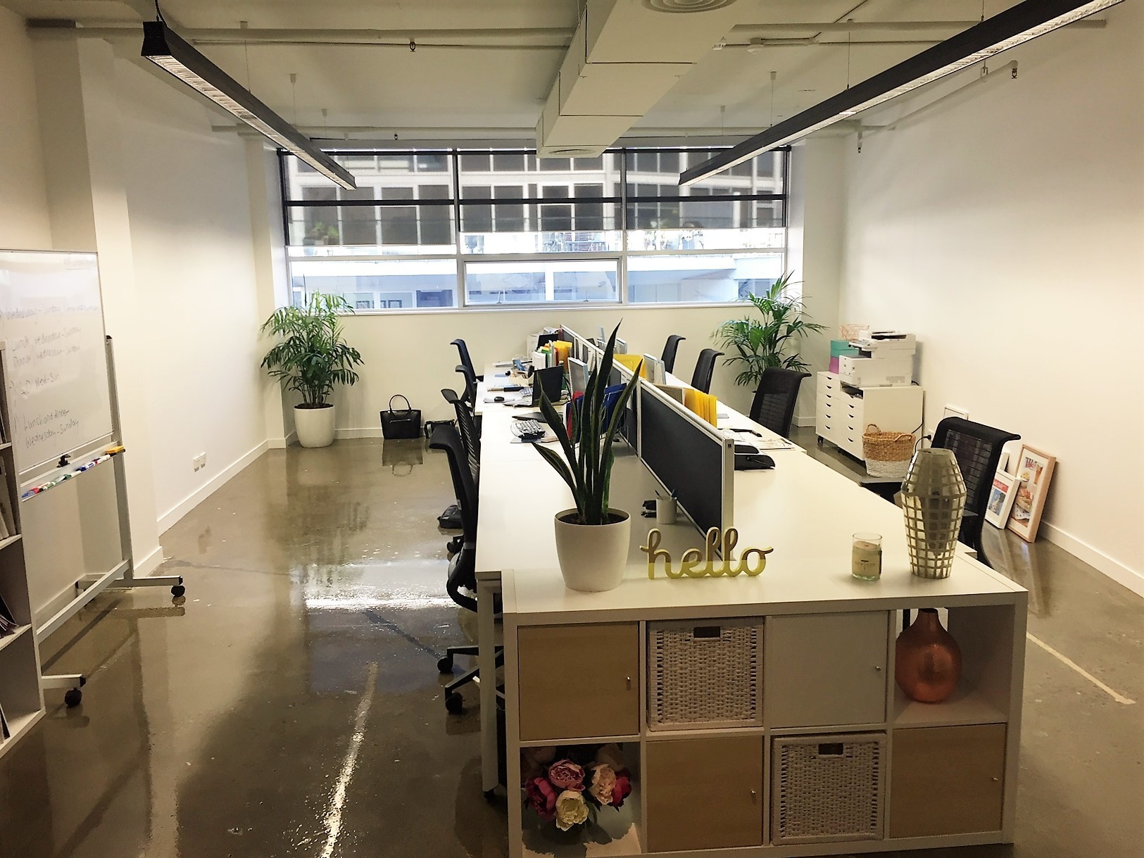 Newly refurbished creative space with two desks for rent in Surry Hills